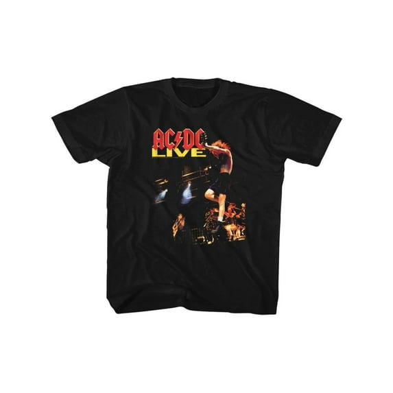 ACDC-ACDC LIVE-BLACK YOUTH S/S TSHIRT-XS (5-6)