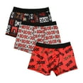 thumbnail image 1 of ACDC Album Art & Logos Men's 3-Pair Boxer Briefs-Medium, 1 of 4