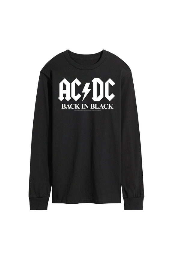 - Back In Black - Men's Long Sleeve T-Shirt