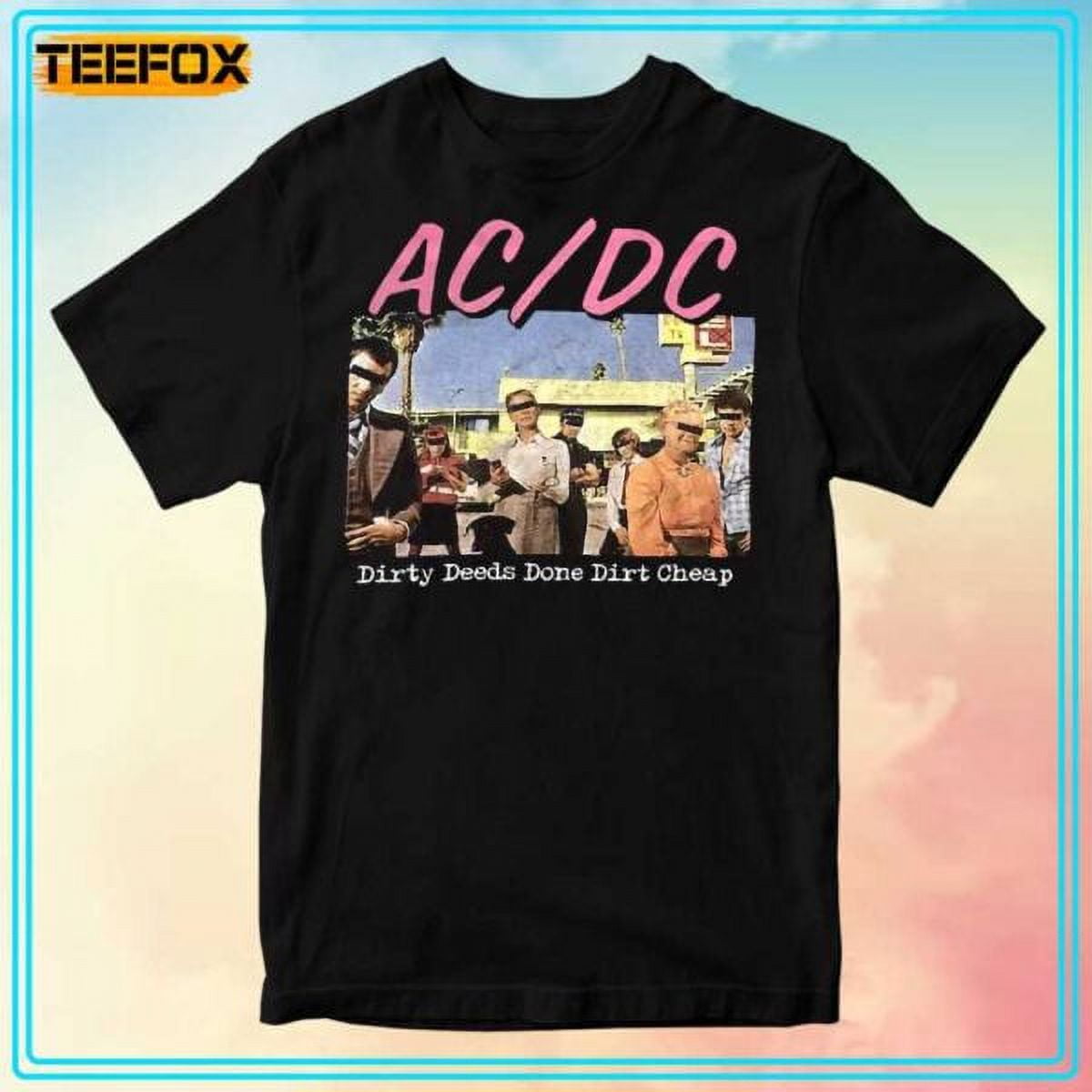 ACDC Dirty Deeds Done Dirt Cheap 2003 Artimonde TShirt