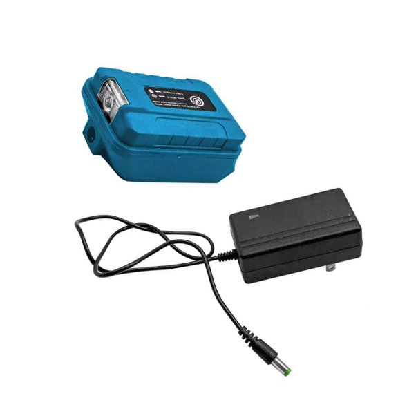 ACDC Double Power Supply Adapter With Emergencies Light And Phone Charging Capability For Devices