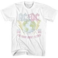 thumbnail image 1 of AC/DC Earth For Those About To Rock White Adult T-Shirt 6Xl, 1 of 2