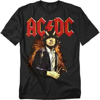 ACDC Men's and Big Men's Oversized Graphic Band Tee, Sizes
