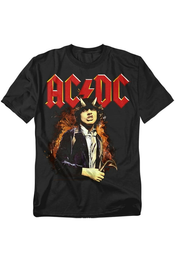 T-Shirt Fire And Horns Unisex Graphic Tee for Men & Women