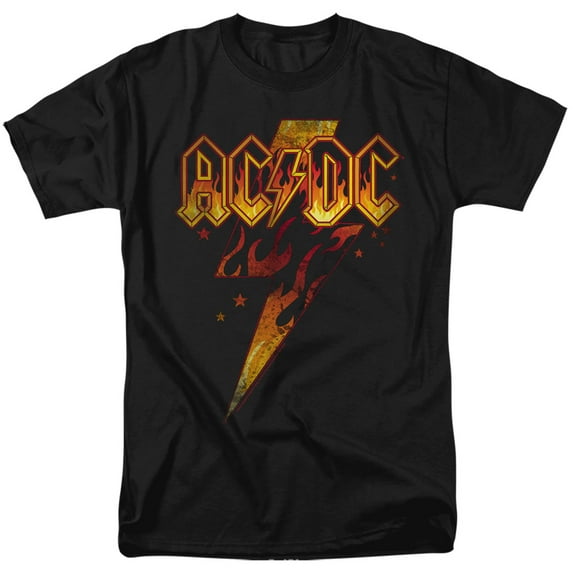 ACDC Fire Bolt Unisex Adult T Shirt For Men And Women