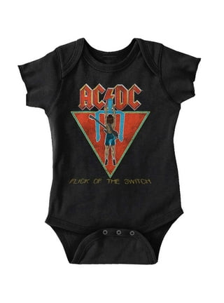 Ac dc baby onesie new arrivals