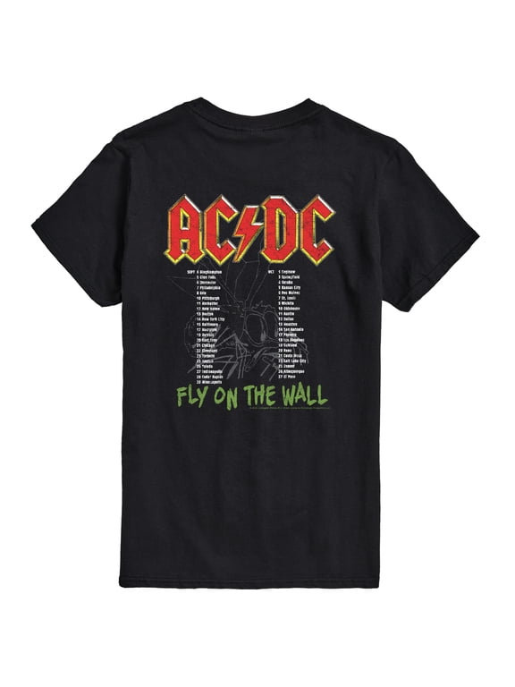ACDC - Fly On The Wall Men's Short Sleeve Graphic T-Shirt