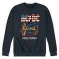 thumbnail image 1 of ACDC - For Those About To Rock - Men's Crew Neck Fleece Pullover, 1 of 5