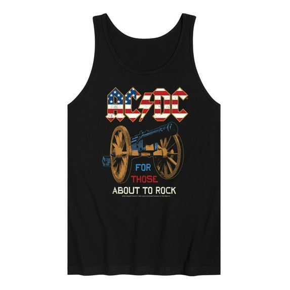 ACDC - For Those About To Rock - Men's Jersey Tank Top