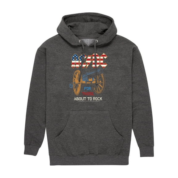 ACDC - For Those About To Rock - Men's Pullover Hooded Fleece Sweatshirt
