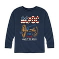 thumbnail image 1 of ACDC - For Those About To Rock - Toddler And Youth Long Sleeve Graphic T-Shirt, 1 of 5