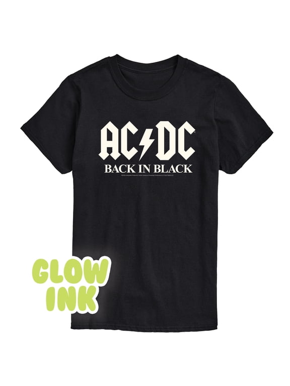 - Glow In The Dark Men's Short Sleeve Graphic T-Shirt