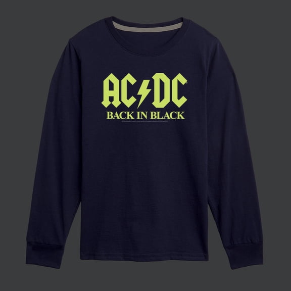 AC/DC - Boys' Long Sleeve Graphic T-Shirt