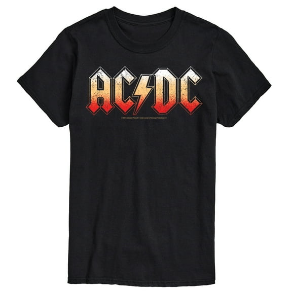 ACDC - Gradient Logo - Men's Short Sleeve Graphic T-Shirt