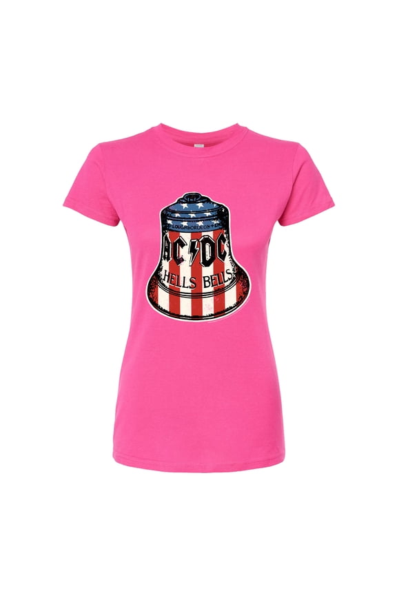 - Hells Bells Americana - Juniors Fitted Graphic T-Shirt