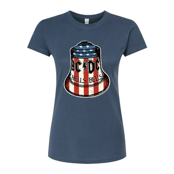 ACDC - Hells Bells Americana - Juniors Fitted Graphic T-Shirt