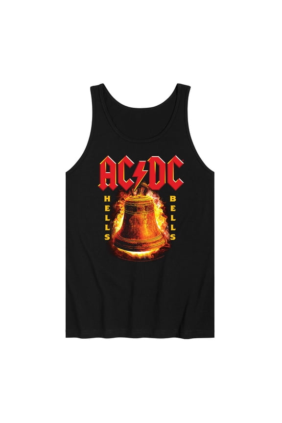 - Hells Bells Flames - Men's Jersey Tank Top