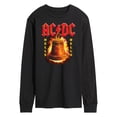 thumbnail image 1 of ACDC - Hells Bells Flames - Men's Long Sleeve T-Shirt, 1 of 5