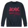 thumbnail image 1 of ACDC - Highway To Hell - Men's Crew Neck Fleece Pullover, 1 of 5