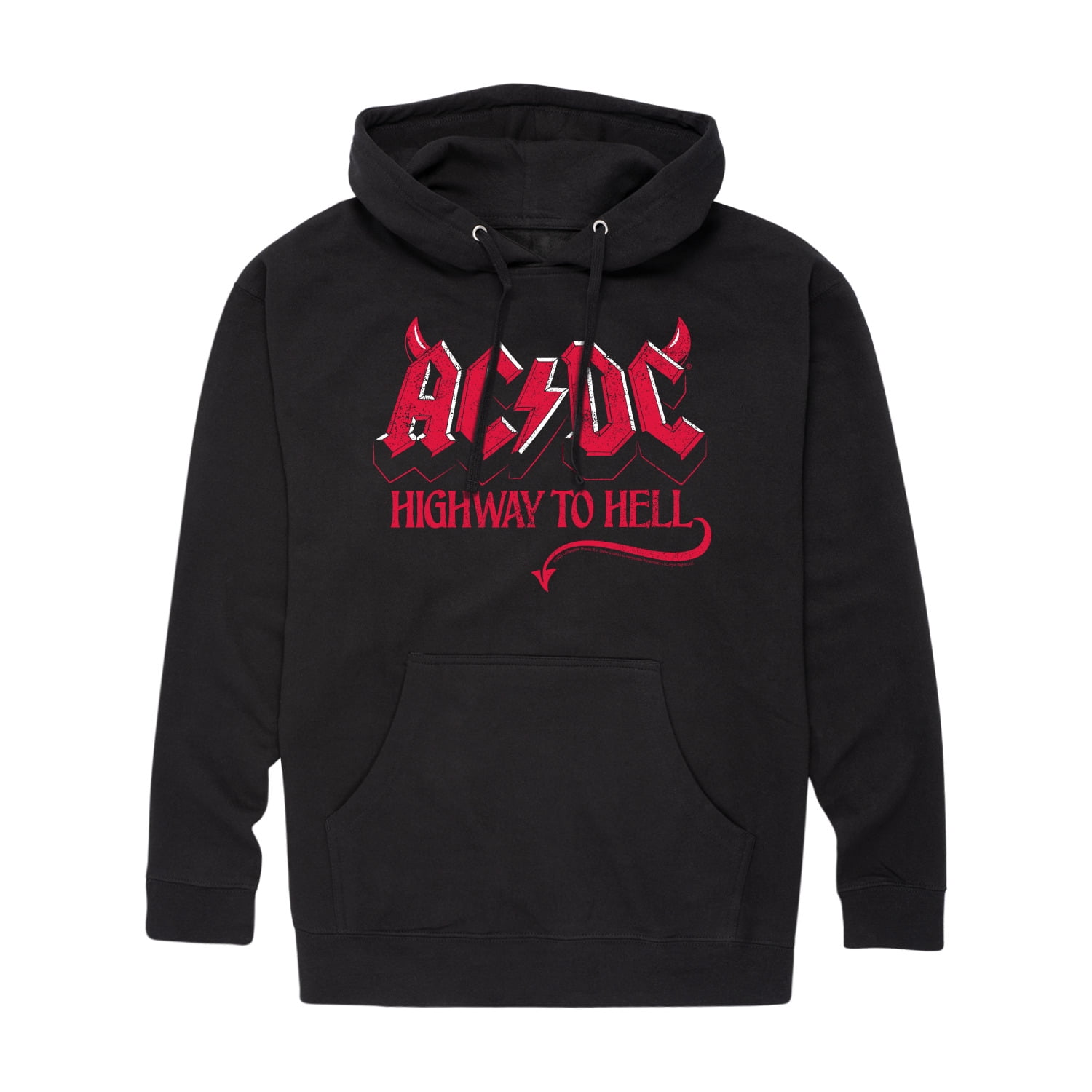 ACDC Highway To Hell Men's Pullover Hooded Fleece Sweatshirt