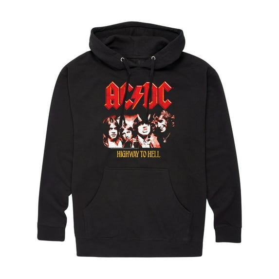 ACDC - Highway To Hell - Men's Pullover Hooded Fleece Sweatshirt