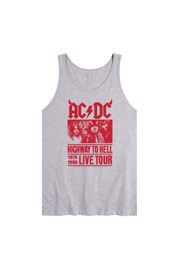 - Highway To Hell Poster Style - Men's Jersey Tank Top