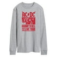 thumbnail image 1 of ACDC - Highway To Hell Poster Style - Men's Long Sleeve T-Shirt, 1 of 5