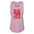 thumbnail image 1 of ACDC - Highway To Hell Poster Style - Women's Racerback Tank Top, 1 of 5