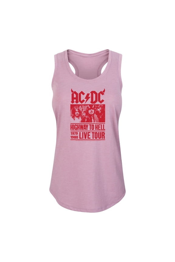 - Highway To Hell Poster Style - Women's Racerback Tank Top
