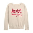 thumbnail image 1 of ACDC - Highway To Hell - Women's Lightweight French Terry Long Sleeve Shirt, 1 of 5