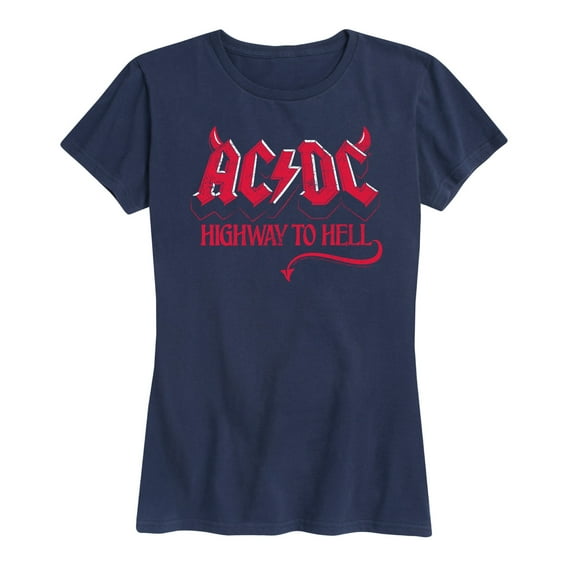 ACDC - Highway To Hell - Women's Short Sleeve Graphic T-Shirt