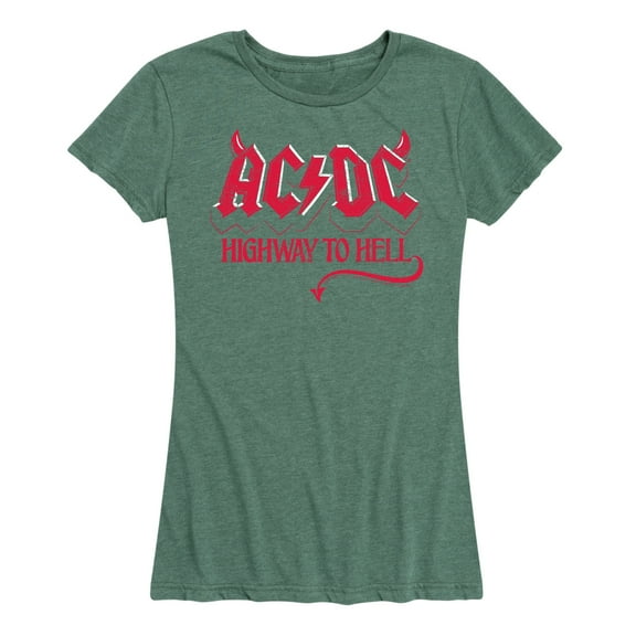 ACDC - Highway To Hell - Women's Short Sleeve Graphic T-Shirt