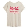 thumbnail image 1 of ACDC - Highway to Hell - Women's Oversized T-Shirt, 1 of 5