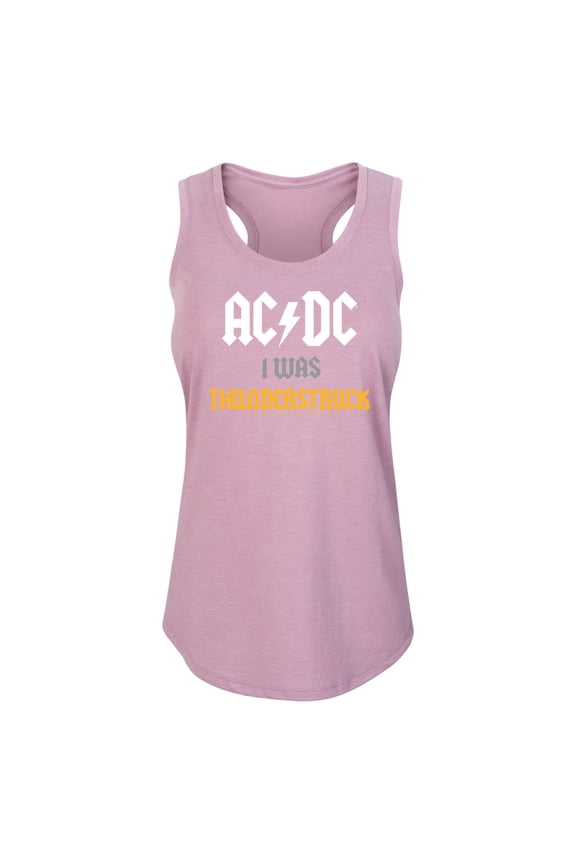 - I Was Thunderstruck - Women's Racerback Tank Top