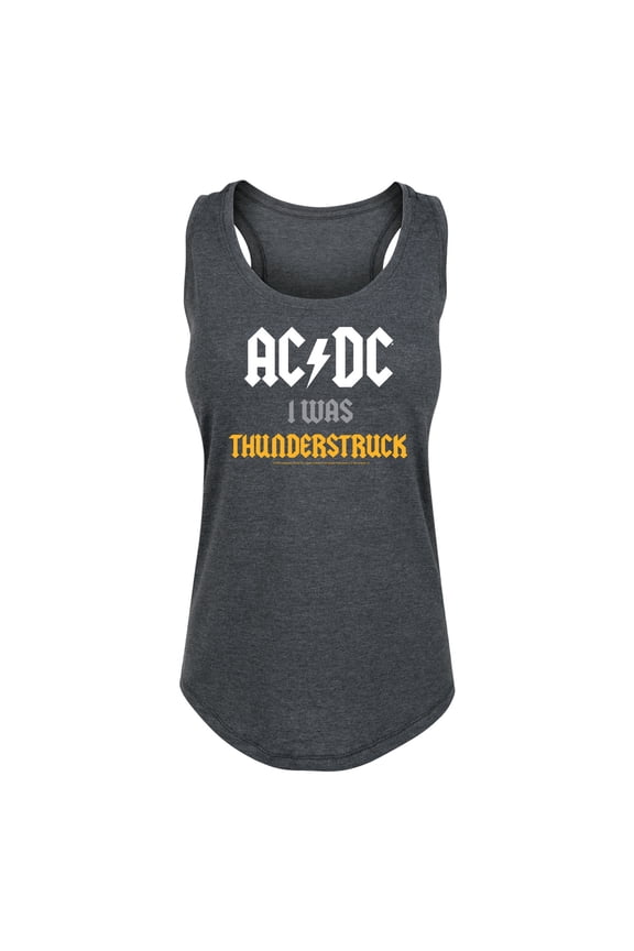 ACDC - I Was Thunderstruck - Women's Racerback Tank Top