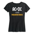 thumbnail image 1 of ACDC - I Was Thunderstruck - Women's Short Sleeve Graphic T-Shirt, 1 of 5