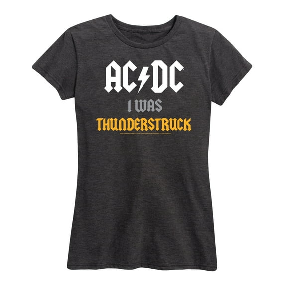 ACDC - I Was Thunderstruck - Women's Short Sleeve Graphic T-Shirt