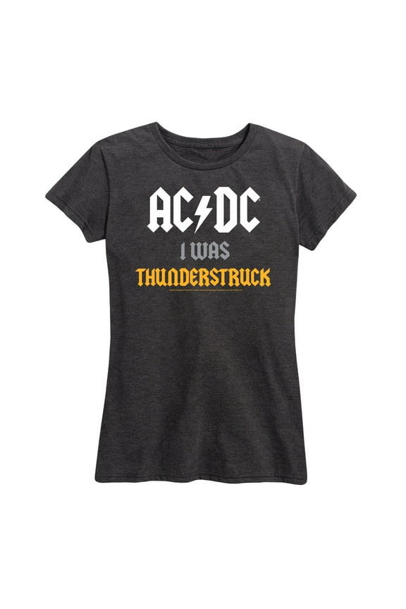 - I Was Thunderstruck - Women's Short Sleeve Graphic T-Shirt