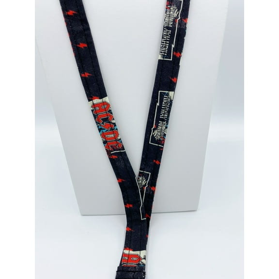 ACDC Lanyard ACDC Keychains ID Badge Holder Gift