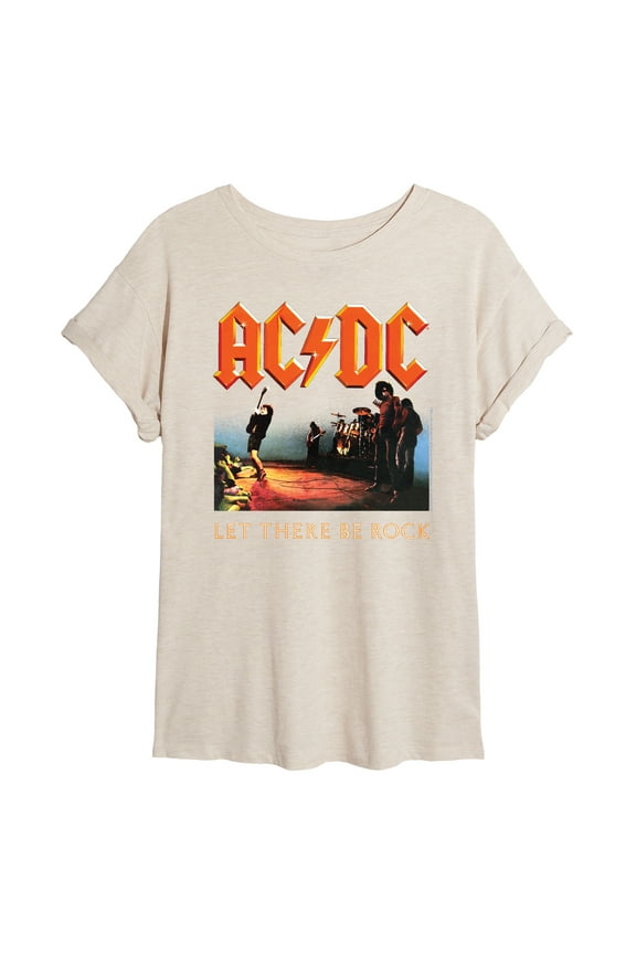 - Let There Be Rock - Juniors Muscle T-Shirt