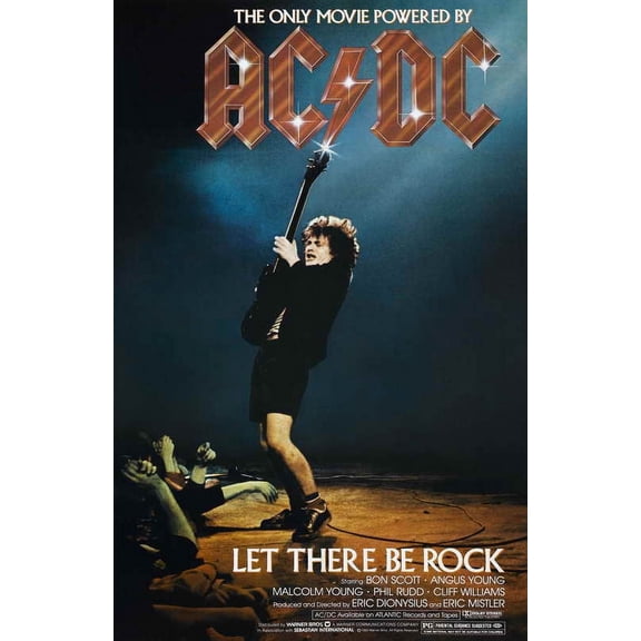 ACDC Let There Be Rock Movie Poster (11 x 17)