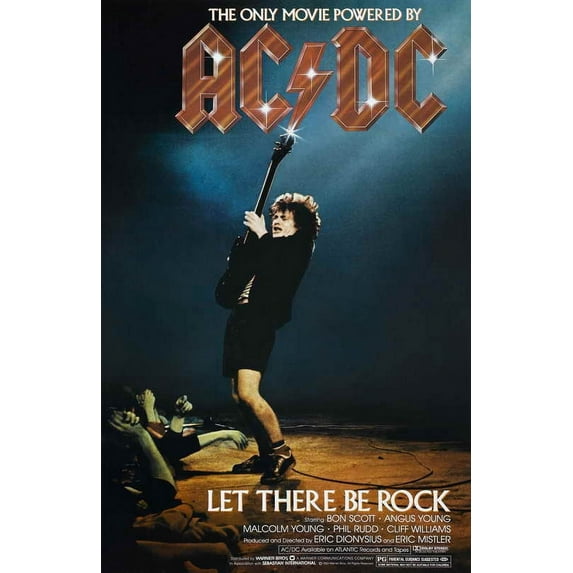 ACDC Let There Be Rock Movie Poster (11 x 17)