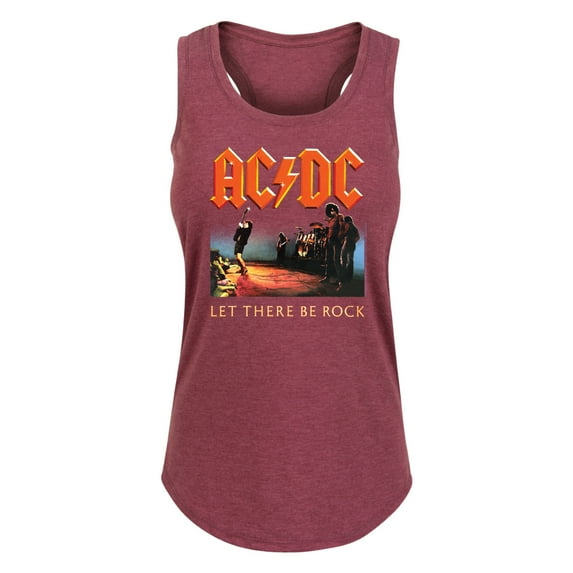ACDC - Let There Be Rock - Women's Racerback Tank Top