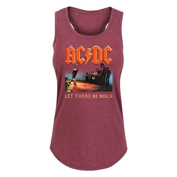 ACDC - Let There Be Rock - Women's Racerback Tank Top