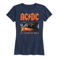 thumbnail image 1 of ACDC - Let There Be Rock - Women's Short Sleeve Graphic T-Shirt, 1 of 5