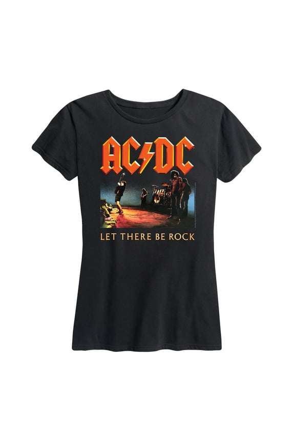 - Let There Be Rock - Women's Short Sleeve Graphic T-Shirt