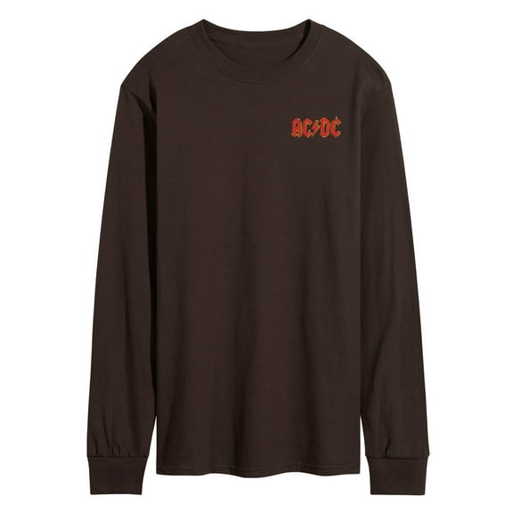 ACDC - Logo Grid - Men's Long Sleeve Graphic T-Shirt