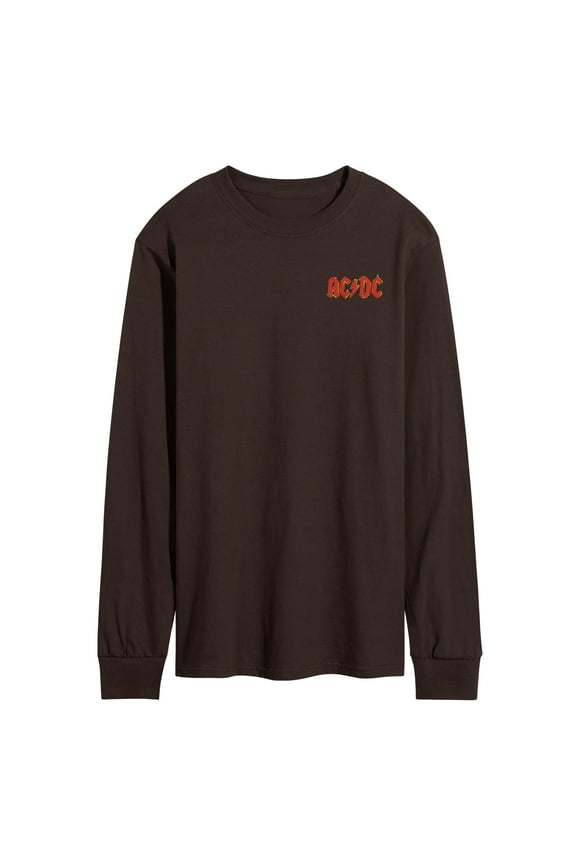 - Logo Grid - Men's Long Sleeve Graphic T-Shirt