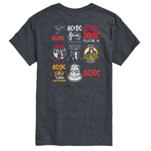 ACDC - Logo Grid - Men's Short Sleeve Graphic T-Shirt