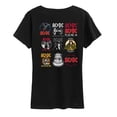 thumbnail image 1 of ACDC - Logo Grid - Women's Short Sleeve Graphic T-Shirt, 1 of 4